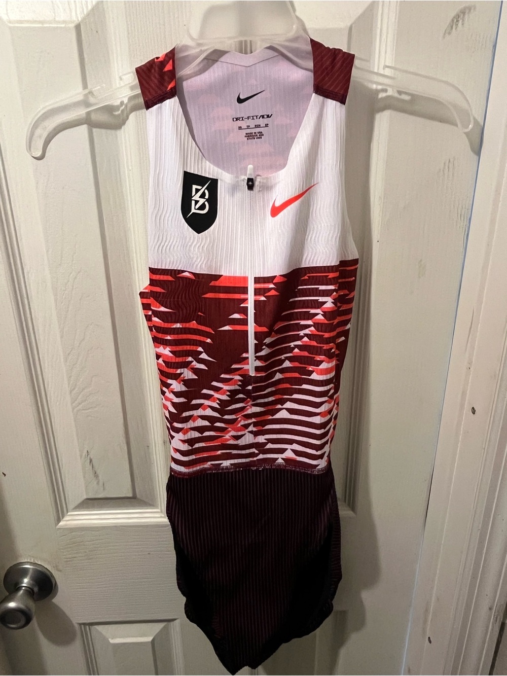 Nike PRO Elite BOWERMAN Track Club Track Speed Suit (HF6656-100) Women’s XS